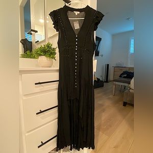 Cotton Candy LA black high-low top/dress NWT size small